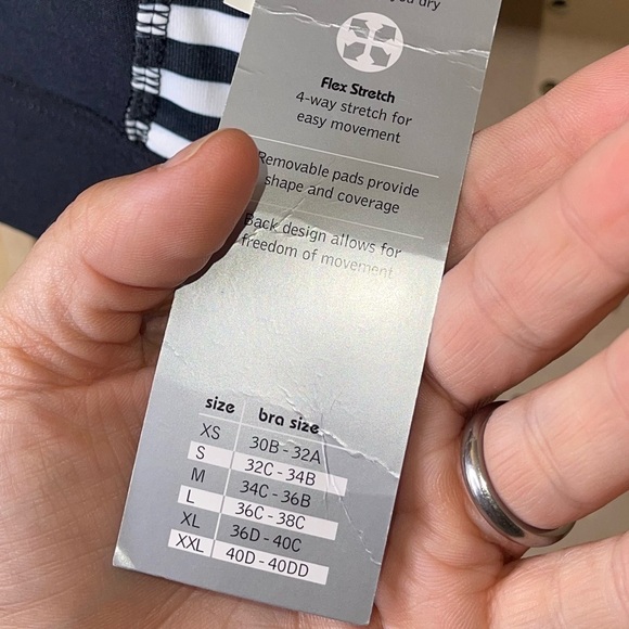 🍀 5/$25🍀 NWT‎ Ideology mid impact bra size X-small - Picture 4 of 8